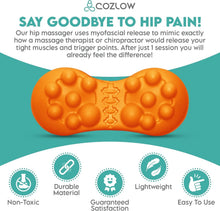 Load image into Gallery viewer, Hip Massager for Sciatica and Piriformis Syndrome - Tailored Comfort and Relief