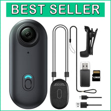 Load image into Gallery viewer, Compact 128GB Wearable Body Camera - Perfect for Travel and Pet Monitoring