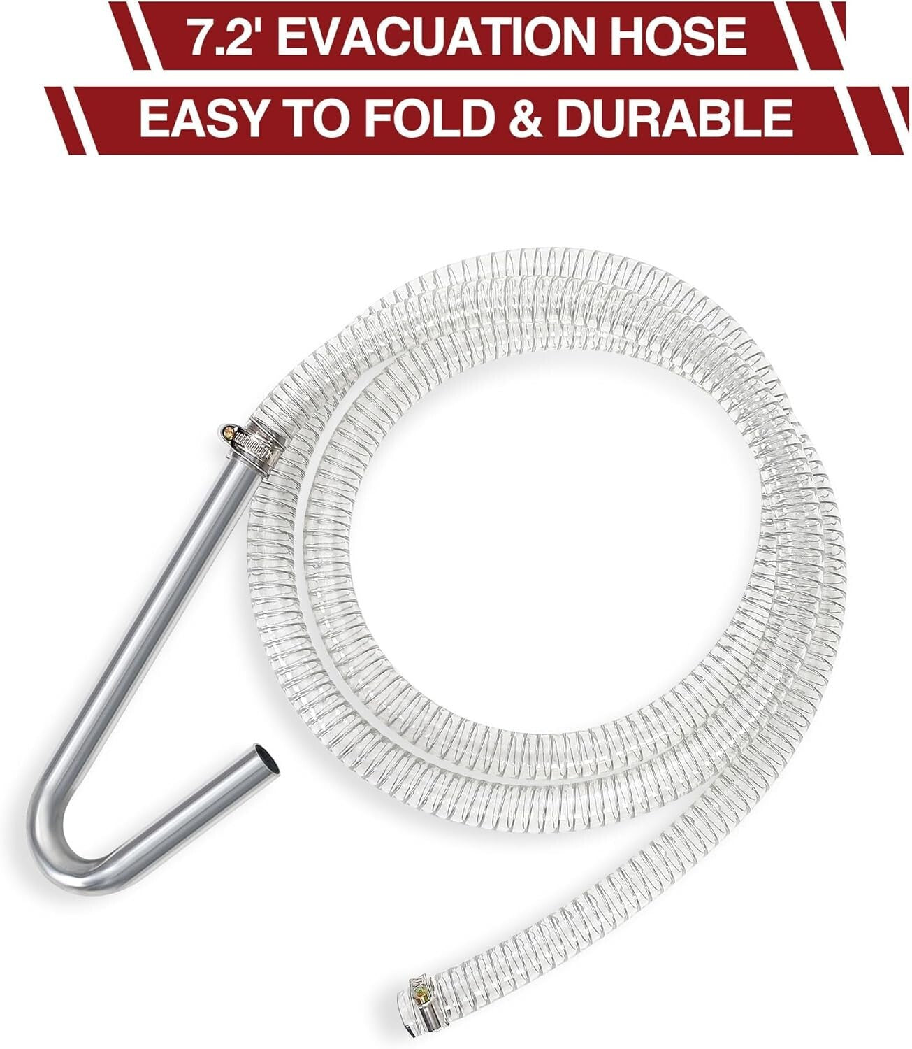 Effortless Oil Changes with Heavy-Duty Oil Drain Cart & 8 Ft Hose for Mechanics