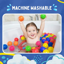 Load image into Gallery viewer, Durable &amp; Lightweight Mini Ball Pit Balls - 200 Count, Non-Toxic Colorful Fun