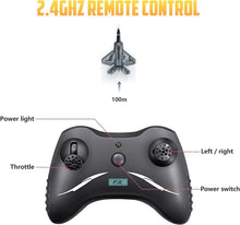 Load image into Gallery viewer, F-22 RC Airplane: Durable Foam Glider with 4-Directional Control for Fun Flying
