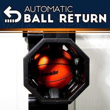 Load image into Gallery viewer, Pro-Style Mini Basketball Hoop for Door: Quick Ball Return &amp; Foam Balls Included