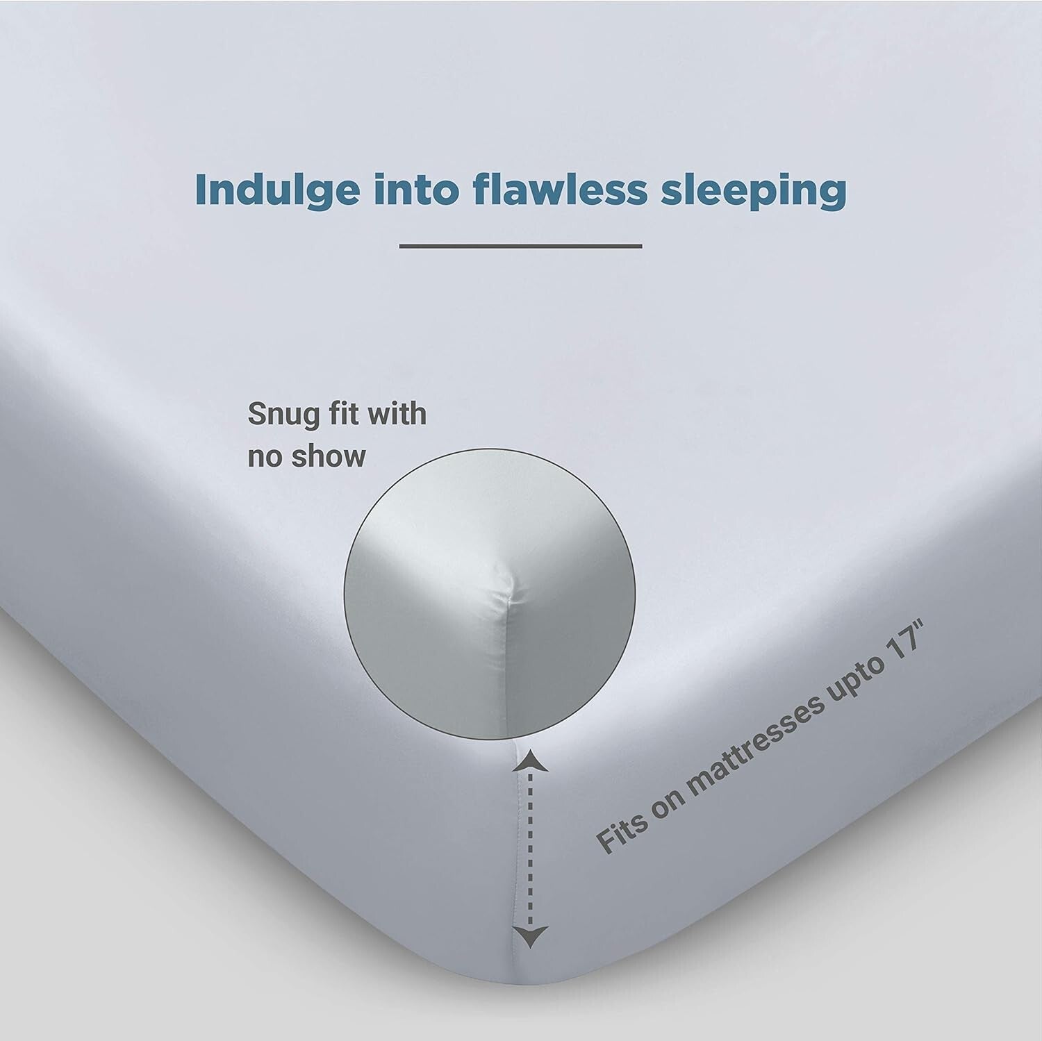 Breathable 100% Organic Cotton King Sheet Set with Deep Pocket - GOTS Certified