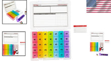 Load image into Gallery viewer, Weekly Pill Organizer with 5x Daily Compartments and Secure Case - Multicolor
