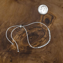 Load image into Gallery viewer, Sterling Silver Sweet 16 Charm Bracelet Gift – Adjustable Bolo Closure for Teens