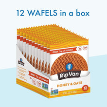 Load image into Gallery viewer, Guilt-Free Honey &amp; Oats Stroopwafels - 48 Count Low Calorie Snacks for On-the-Go