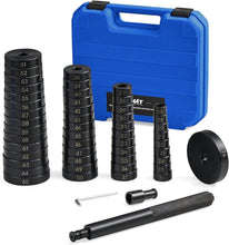 Load image into Gallery viewer, Universal Bushing Removal Tool Kit - 50 Discs, Heavy-Duty and Rust-Resistant