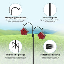 Load image into Gallery viewer, Multi-Purpose Shepherds Hooks for Garden: Hummingbird Feeders, Lanterns &amp; More
