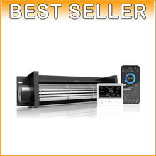 Load image into Gallery viewer, High-Performance 14" Blower Fan for Fireplaces with Remote Access Features