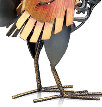 Load image into Gallery viewer, Charming Metal Rooster Statue - Versatile Sculpture for Indoor and Outdoor Use