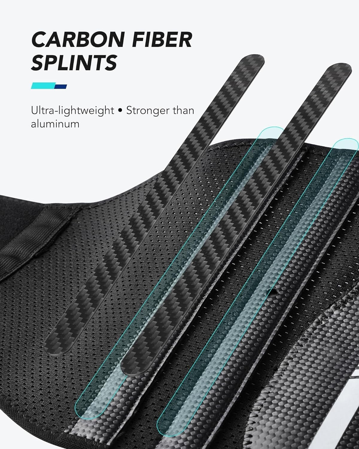 Ultra-Light Ergonomic Back Brace XL - Breathable Support for Heavy Lifting