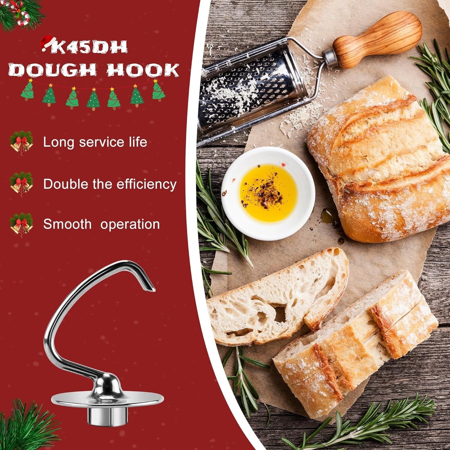 Efficient KitchenAid Stand Mixer Attachments - 4.5 QT Stainless Steel Set