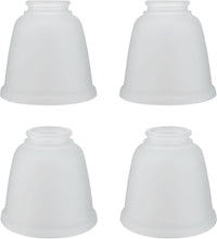Load image into Gallery viewer, Durable 4-Pack Frosted Glass Shades for Ceiling &amp; Pendant Lamps - Transitional