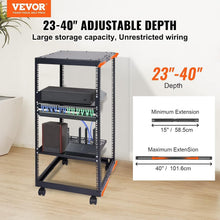 Load image into Gallery viewer, All-in-One 20U Server Rack - Strong Load Capacity, Complete Accessories Included