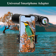 Load image into Gallery viewer, Lightweight 12x42 High Powered Binoculars with Phone Adapter for Bird Watching
