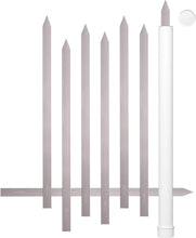 Load image into Gallery viewer, 8 Elegant Flat Skewers - 23.5" Long, No-Wood Handles - Perfect for Koobideh