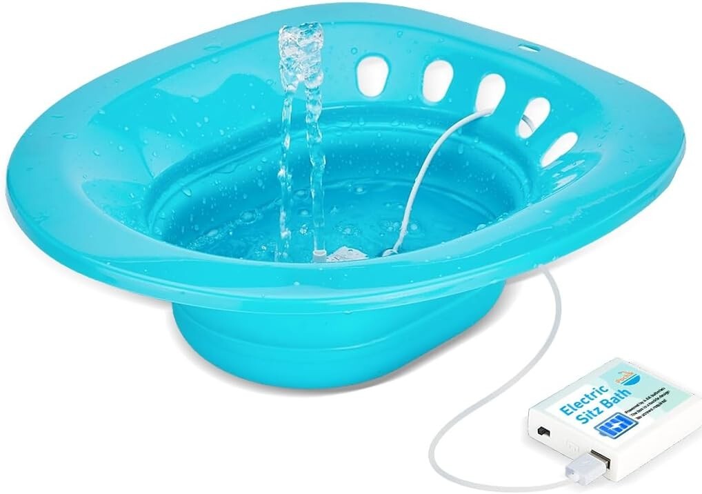Comfortable Sit Bath for Adult Hygiene - Electric, Foldable, Ideal for Recovery