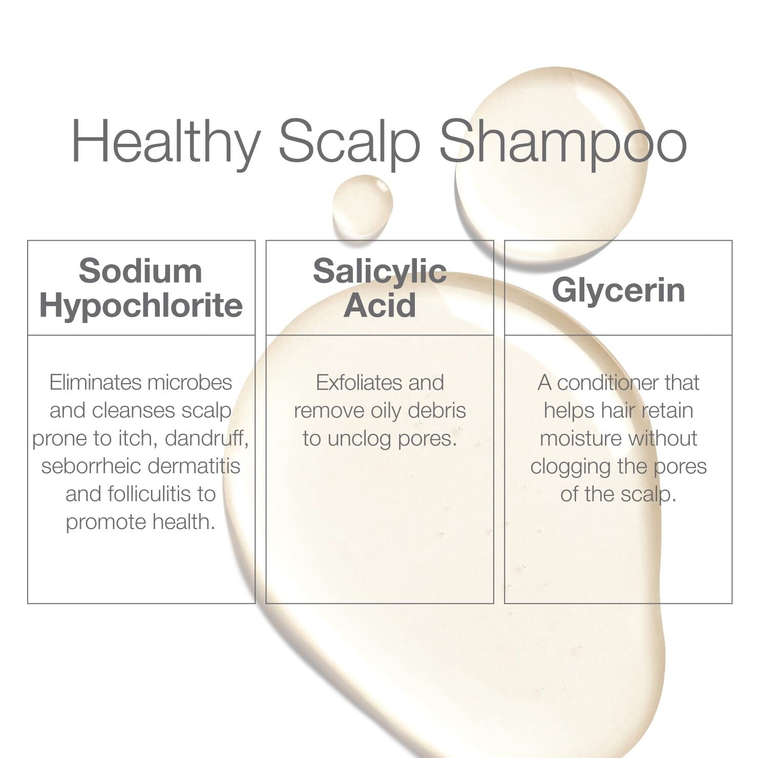 Clarifying Shampoo with Salicylic Acid - Fragrance-Free for Oily Scalp Relief