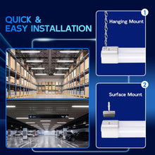 Load image into Gallery viewer, Energy Efficient 4FT Linkable LED Lights - 42W, ETL Certified Utility Solution