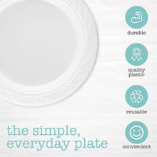 Load image into Gallery viewer, Versatile 800 Count White Plastic Plates - 6" Perfect for Birthdays &amp; Weddings