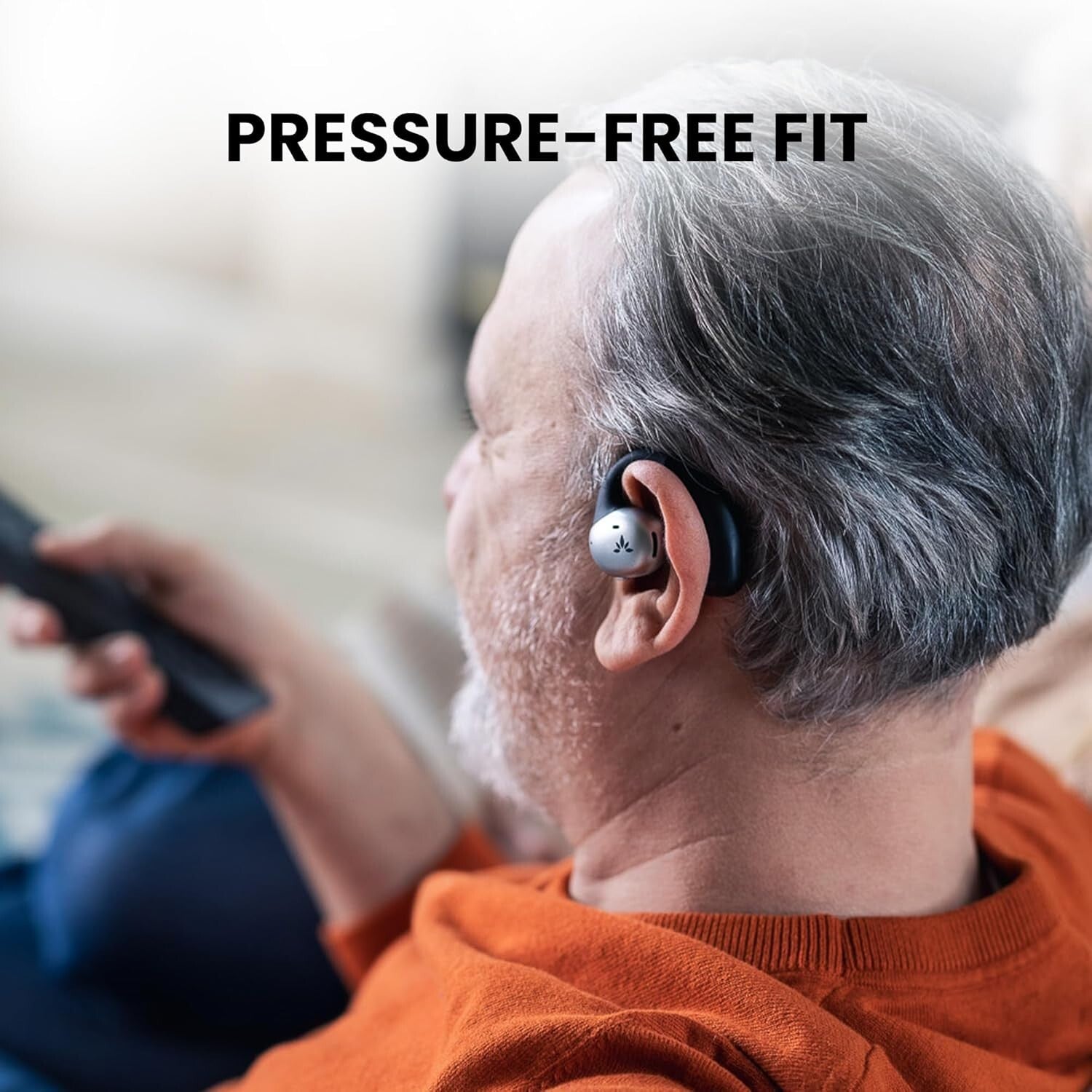 Crisp & Clear Pebble Bluetooth Earbuds with Open-Ear Fit for Active Lifestyles