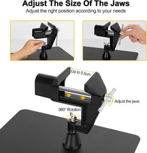 Load image into Gallery viewer, Heavy Duty Magnetic Helping Hands Soldering Station with 3X LED Magnifier