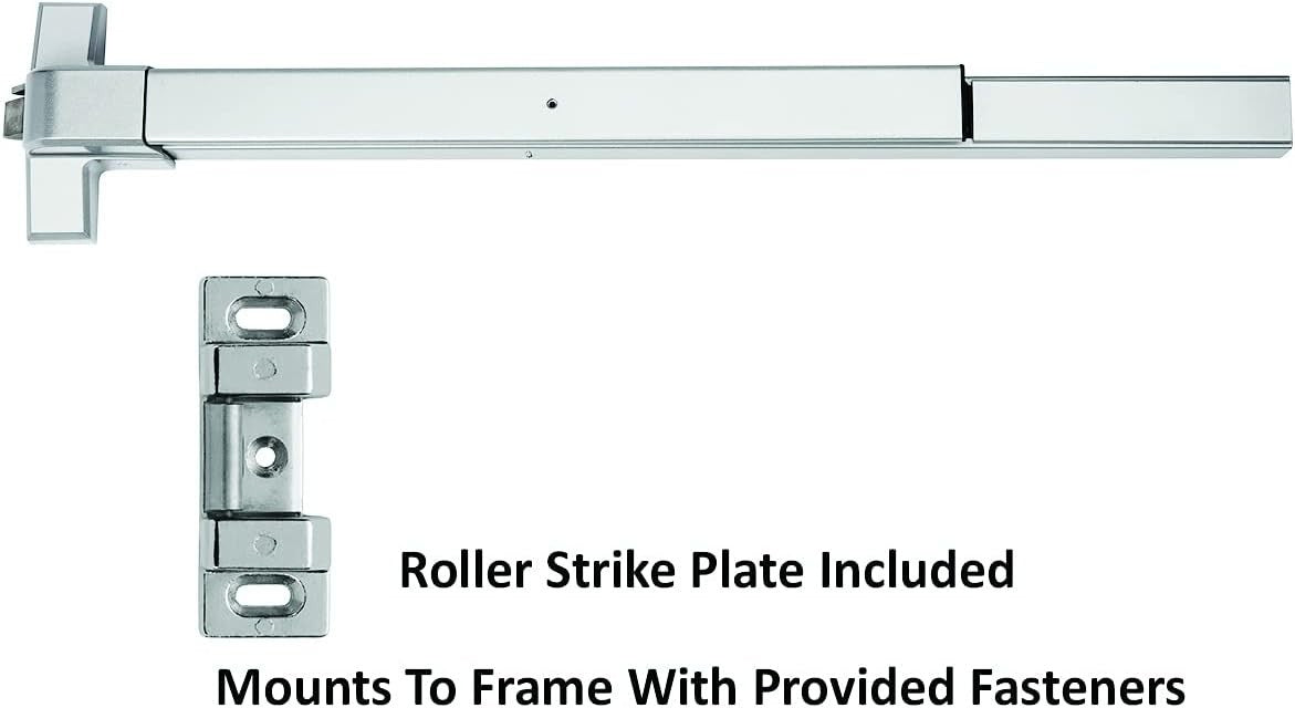 Easy Install Panic Exit Device - Push Bar for Commercial Use & Compliance