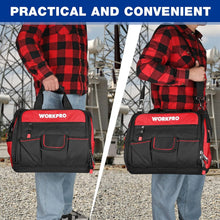 Load image into Gallery viewer, 16" Multi-Compartment Tool Organizer with Waterproof Base - Ideal for Tradesmen
