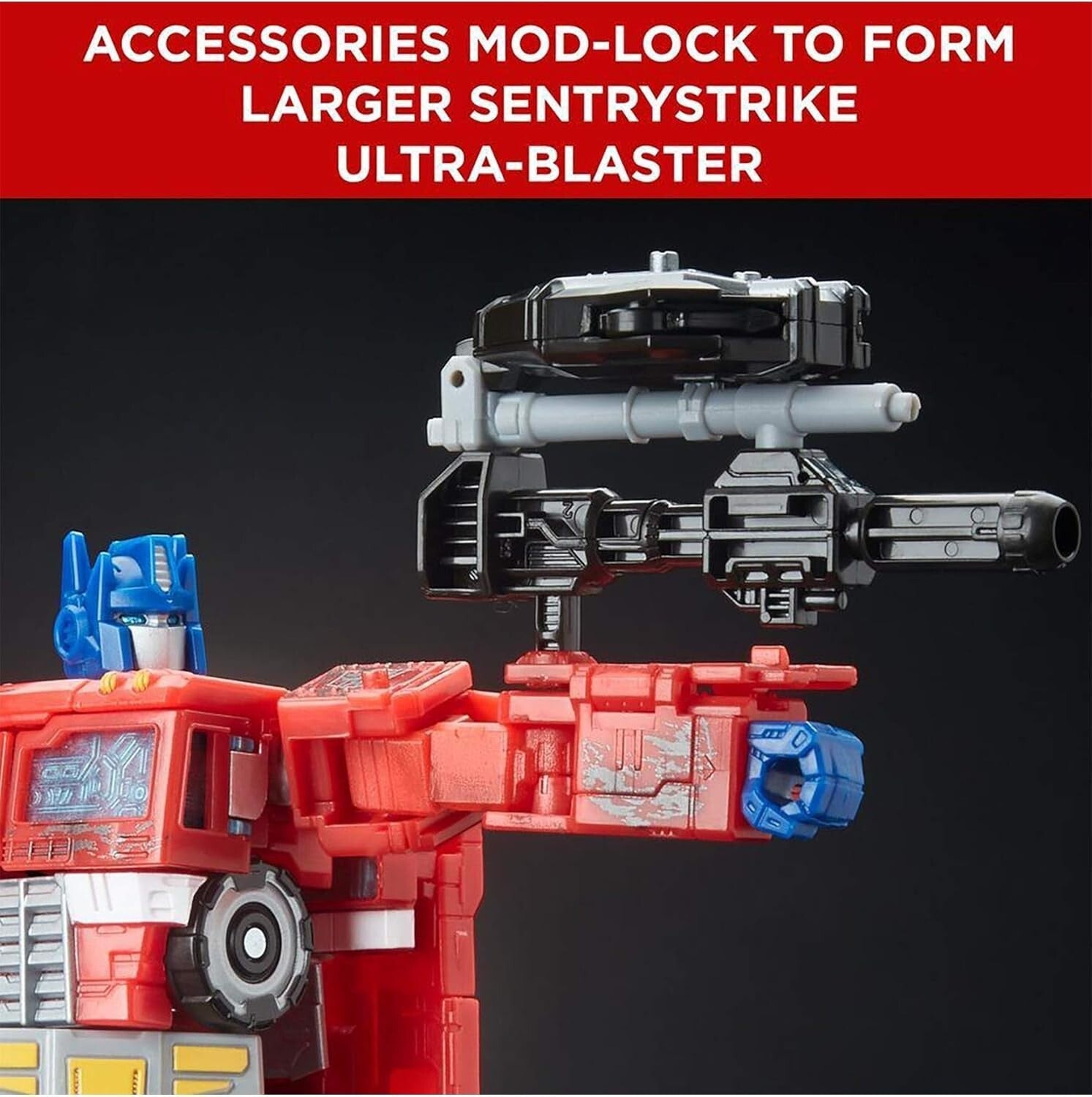 8.5" Transformers Optimus Prime Voyager Class Action Figure with Custom Weapons