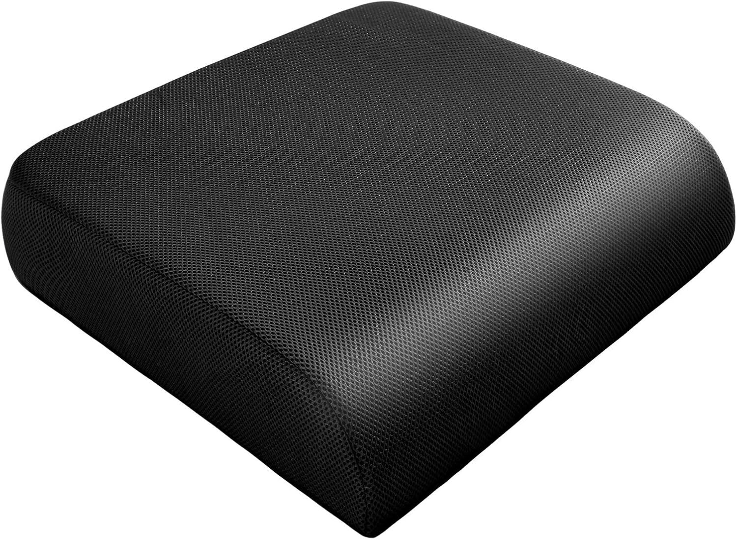 Large Rectangular Memory Foam Cushion - Comfortable Support for Office Chairs