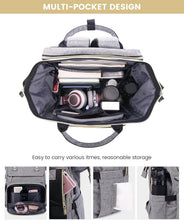 Load image into Gallery viewer, Elegant Water-Resistant Travel Backpack for Women - Laptop Compartment &amp; Charger
