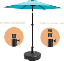 Load image into Gallery viewer, Stylish 78 lb Patio Umbrella Stand with Adjustable Holder – Weather Resistant