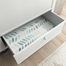 Load image into Gallery viewer, Self-Adhesive Green Herringbone Wallpaper - Easy Peel and Stick for Kids' Rooms