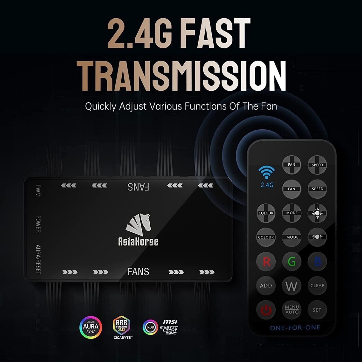 Durable 120mm PC Fans with Gold Wire LEDs - Silent Operation & 30,000 Hour Life