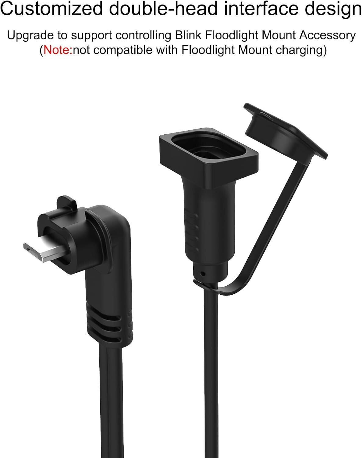 4W Weatherproof Solar Panel Kit for Blink Outdoor Camera - 13ft Cable Included