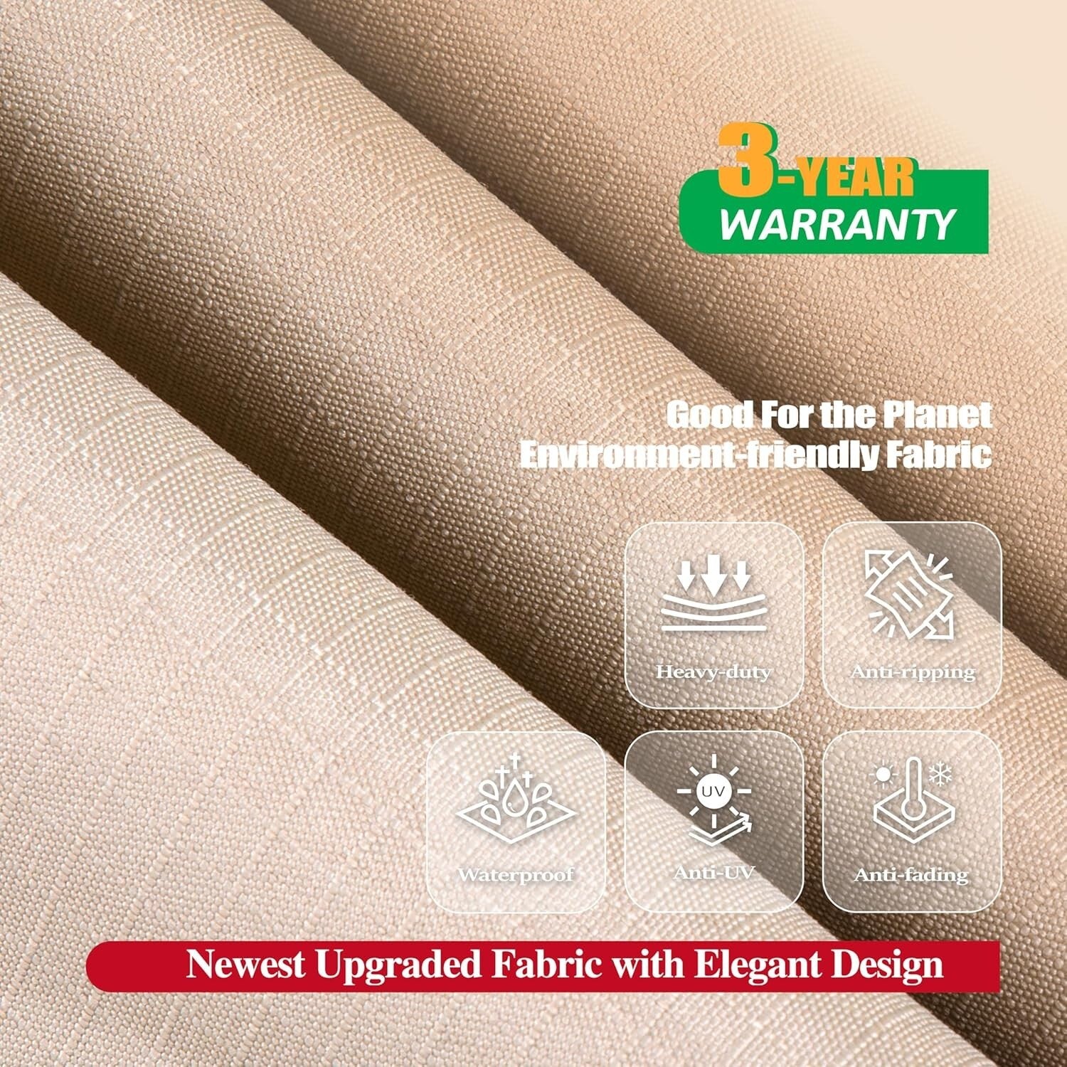 Extra Large Waterproof Patio Furniture Covers 140"x86" - Heavy Duty Protection