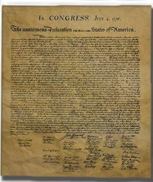 Documents of Freedom Bundle: Full-Size Replicas of Declaration, Constitution ...
