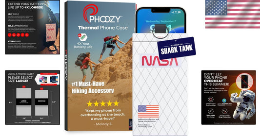 Waterproof Apollo II Phone Pouch with AGION Lining - Ultimate Winter Companion