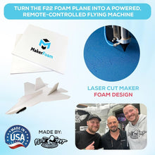 Load image into Gallery viewer, Transformative DIY F-22 Raptor Foam Jet Kit - Ideal STEM Project for All Ages