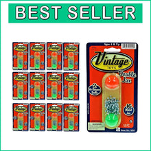 Load image into Gallery viewer, ASTM Tested Vintage Jacks Game – 12 Metal Sets with Bouncy Balls for Safe Play