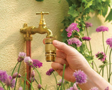 Load image into Gallery viewer, Durable 3/4 Inch GHT Quick Connect Hose Adapters - 8 Solid Brass Connectors