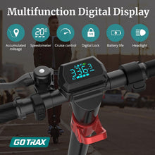 Load image into Gallery viewer, Lightweight Foldable Electric Scooter - 500W Motor, LED Display &amp; Cruise Control