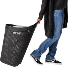 Load image into Gallery viewer, Versatile Wheeled Laundry Hamper - 60L Capacity for Effortless Room Transport