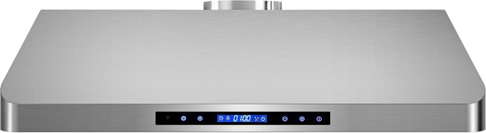 500 CFM Stainless Steel Under Cabinet Range Hood with Touch Control & LED Lights