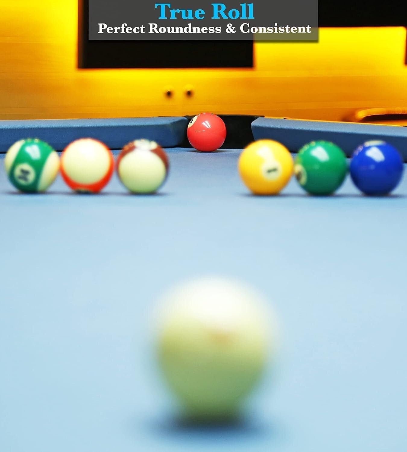 Premium Billiard Balls - 2.25" Tournament Set of 16 - Ideal Gift for Players