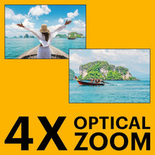 Load image into Gallery viewer, Rugged Waterproof 16MP Camera with 4X Zoom &amp; 1080P HD Video for Adventurers