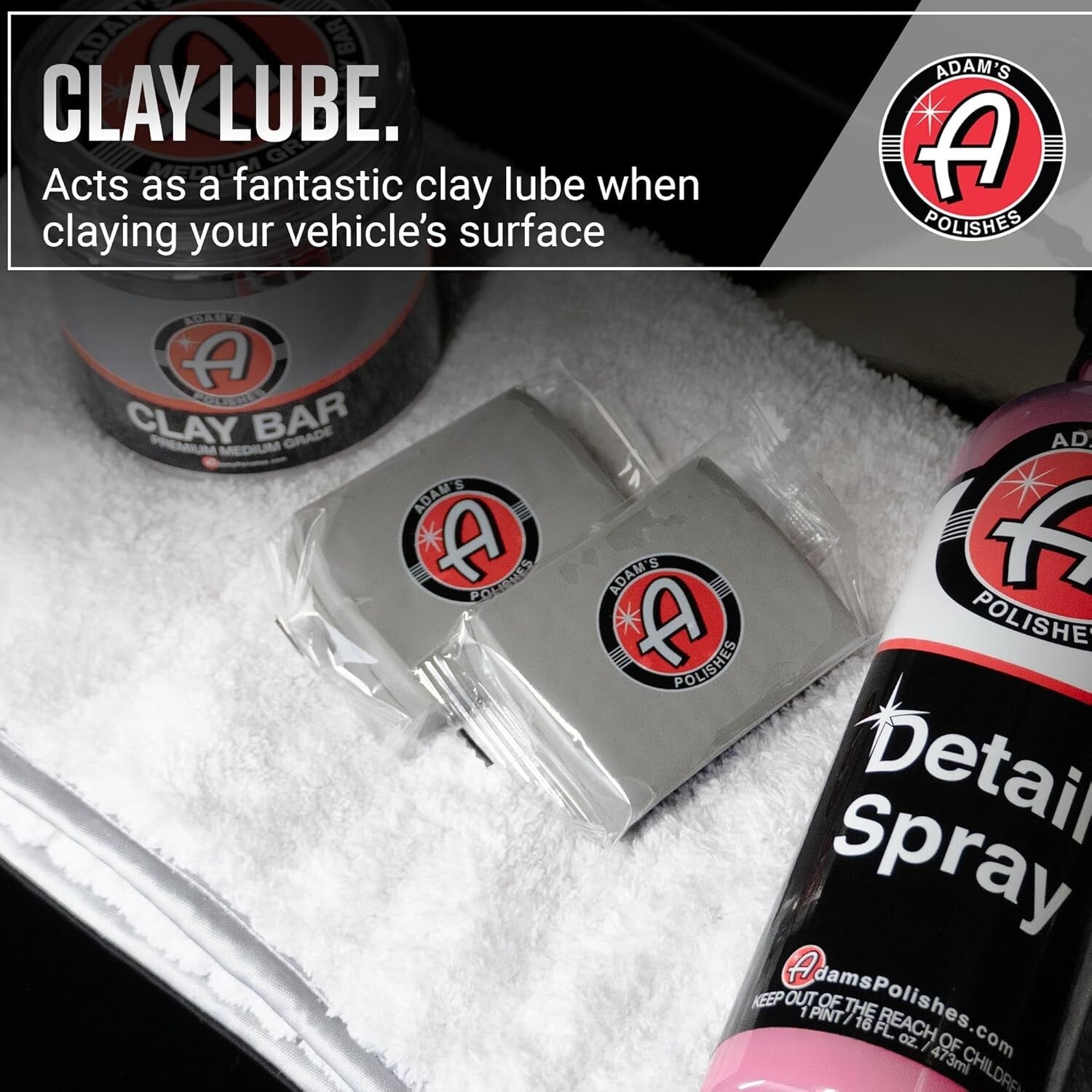 Adam's 5-Gallon Detail Spray: Premium Polish & Wax Booster for Stunning Shine