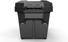 Load image into Gallery viewer, Compact PowerGuard Battery Storage Box with Water Run-Off Channels for Outdoors