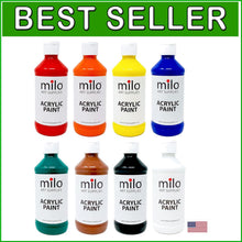 Load image into Gallery viewer, Versatile 8-Color Acrylic Paint Set - Safe for Kids and Perfect for Art Projects
