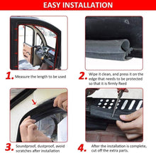 Load image into Gallery viewer, Durable 50Ft Rubber Seal Strip for Cars, RVs, and Boats - Easy Installation